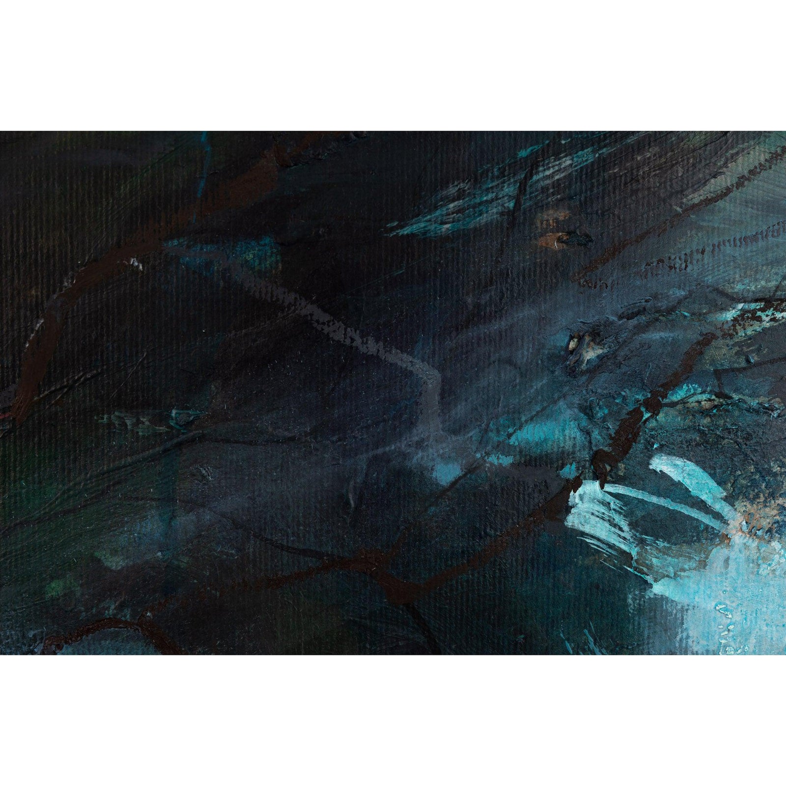 'Midnight Tide' by Jo Ellis, mixed media, original available at Padstow Gallery, Cornwall