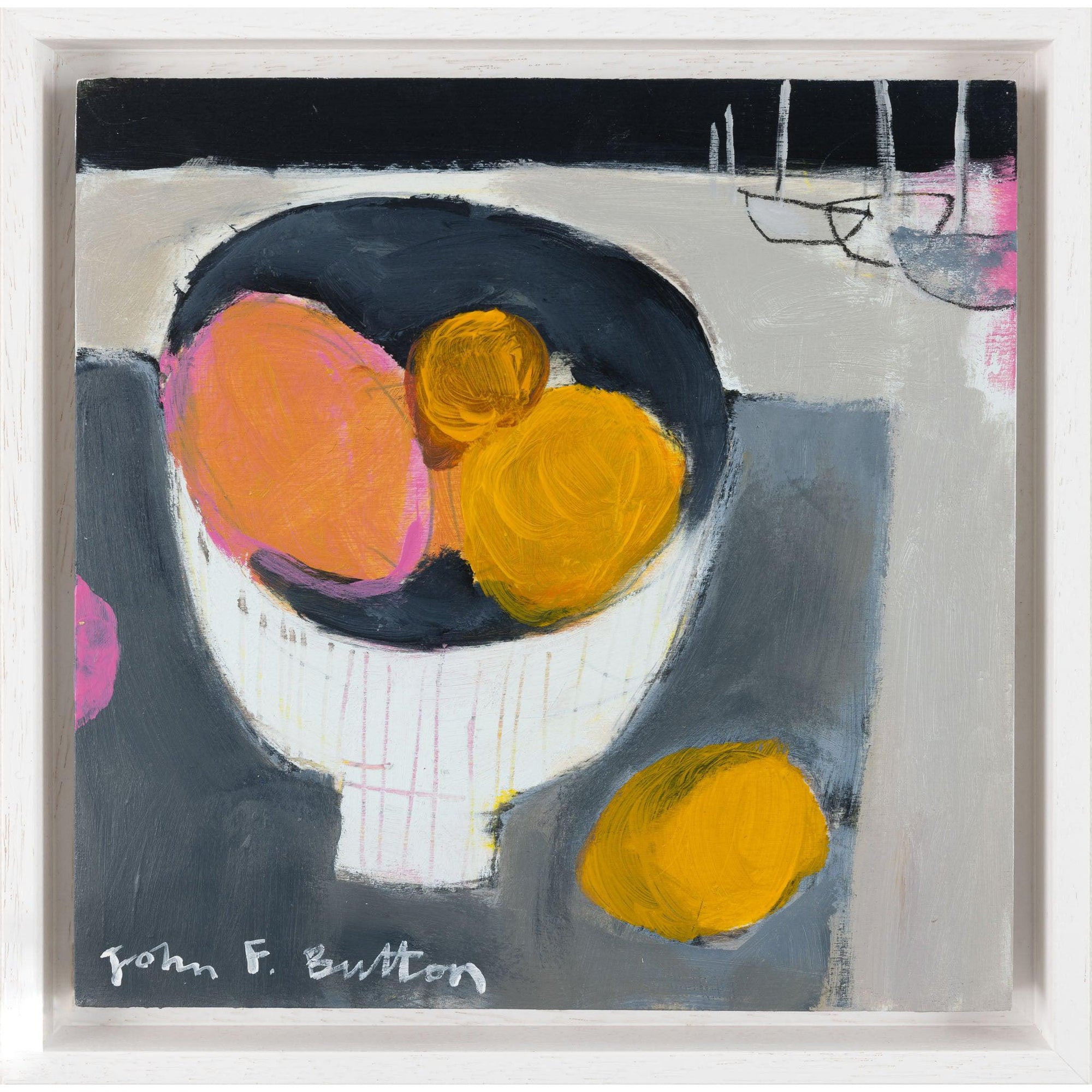 Fruitful by John Button available at Padstow Gallery, Cornwall