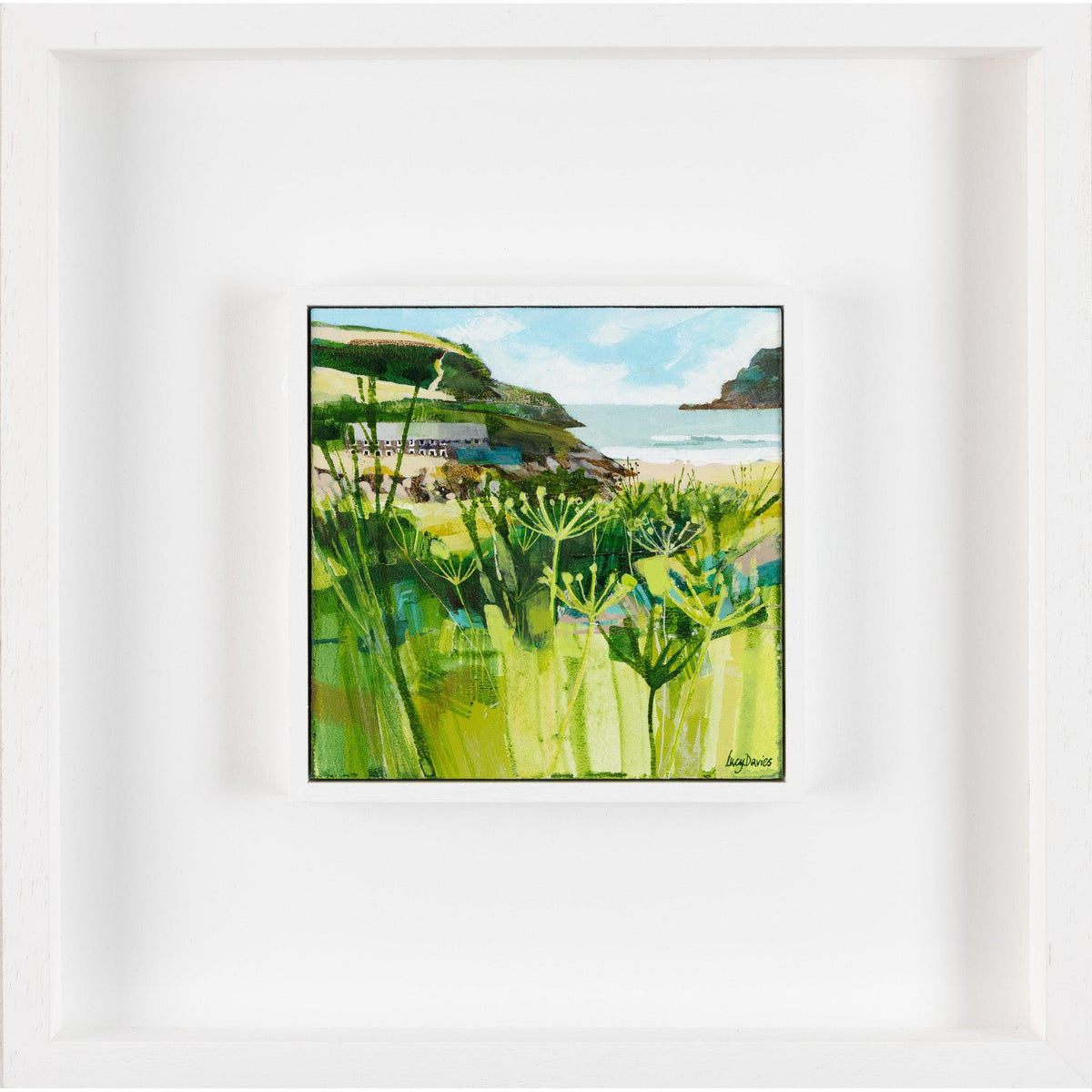 Hawkers Cove by Lucy Davies at Padstow Gallery