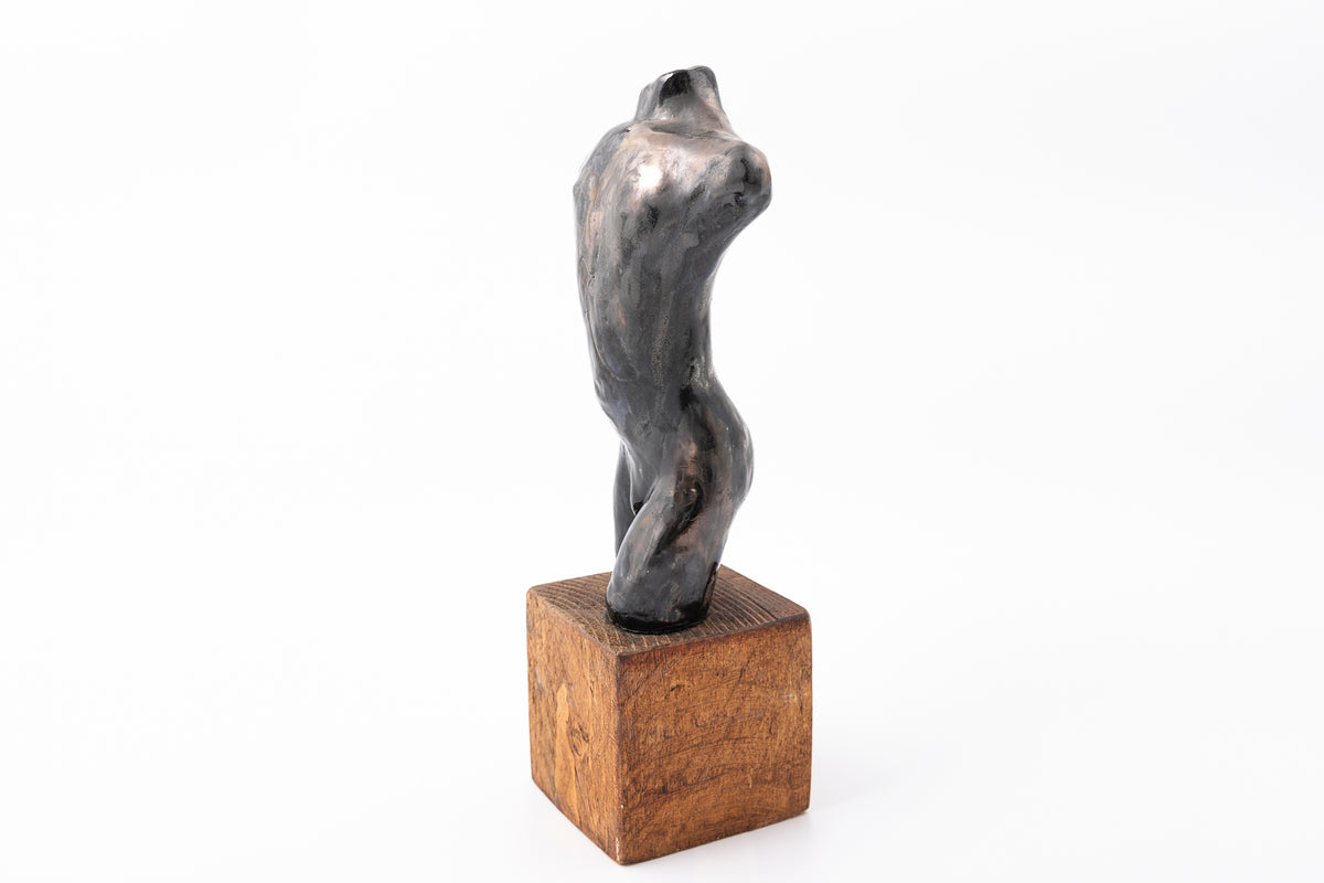 SH74 Jack glazed terracotta figure by Sophie Howard available at Padstow Gallery Cornwall