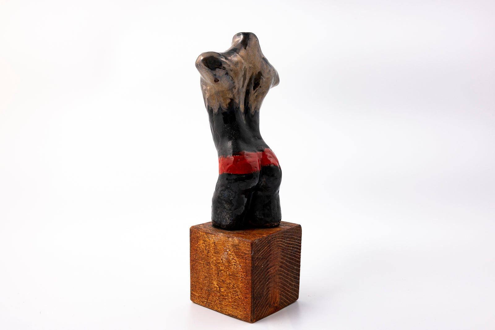 SH73 Jack glazed terracotta figure by Sophie Howard available at Padstow Gallery Cornwall
