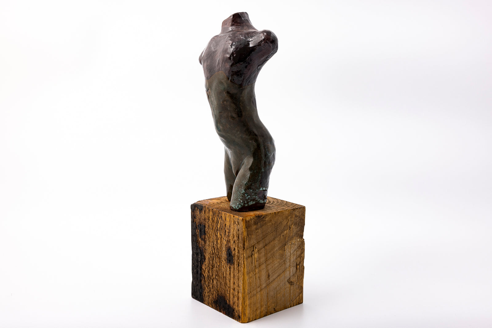 SH75 Jack glazed terracotta figure by Sophie Howard available at Padstow Gallery Cornwall