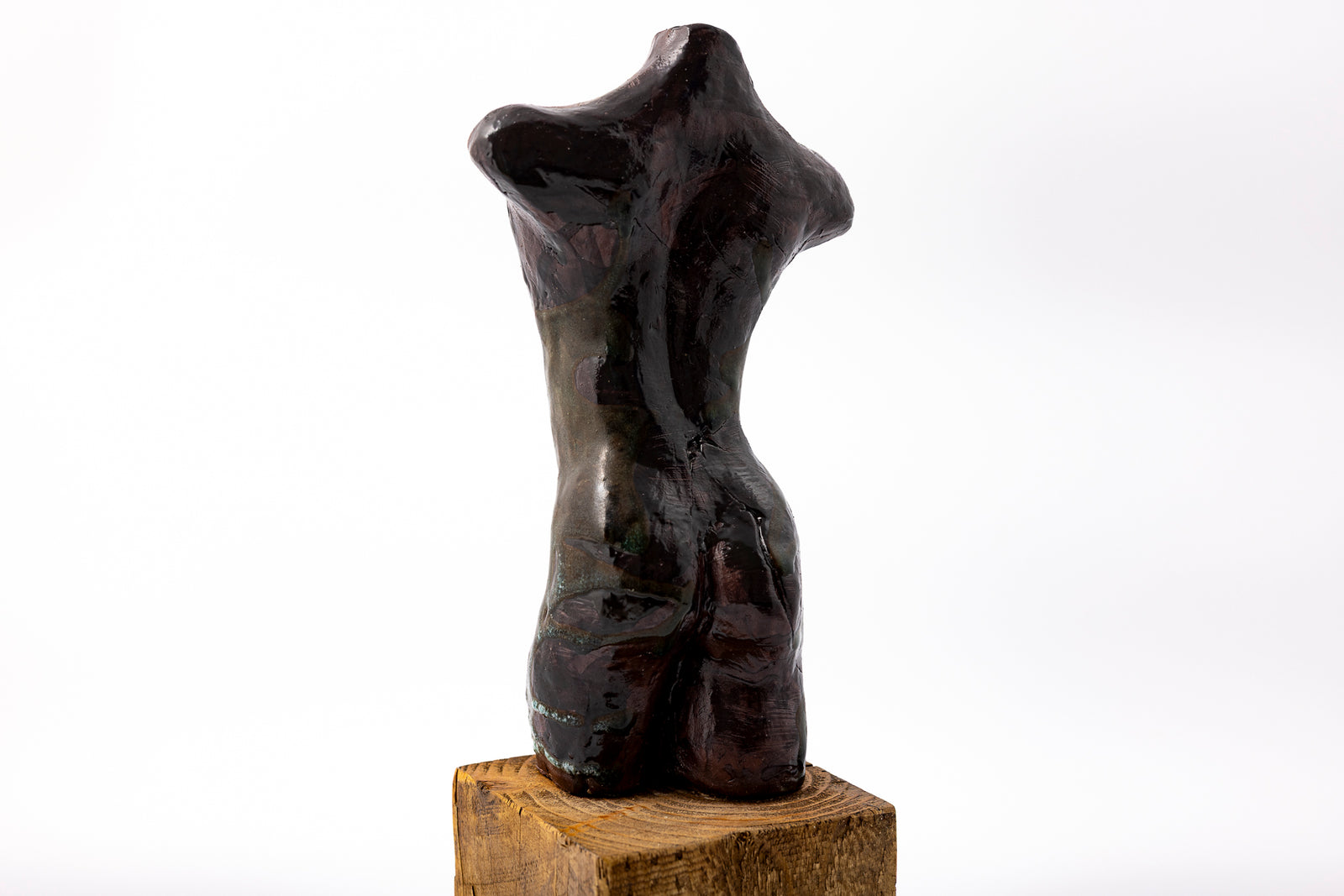 SH75 Jack glazed terracotta figure by Sophie Howard available at Padstow Gallery Cornwall