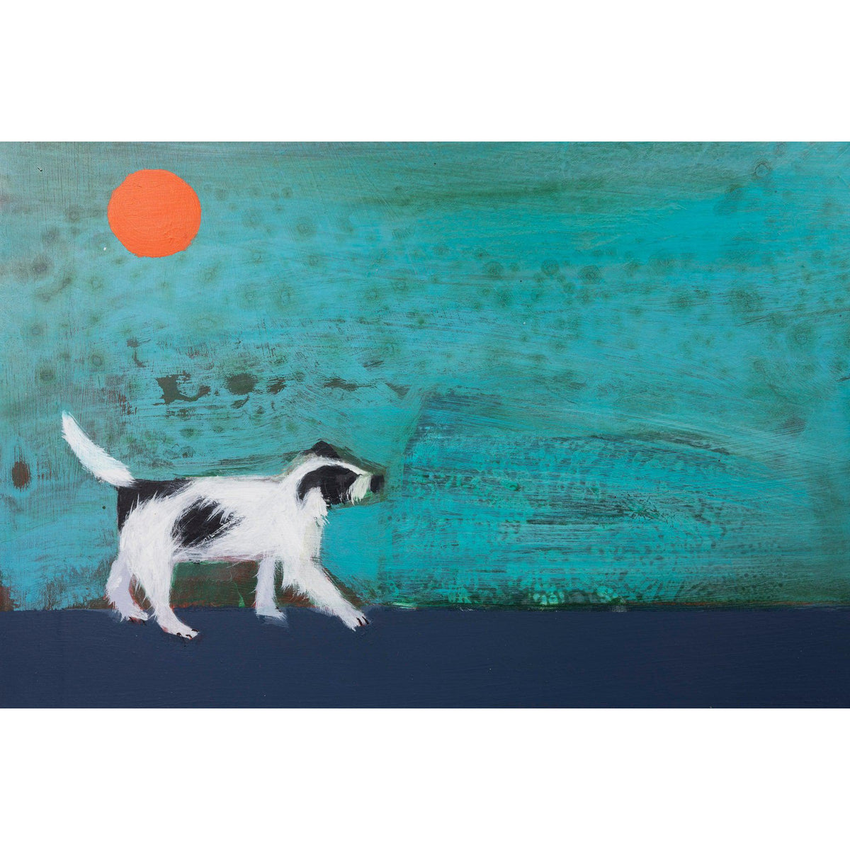 Quayside Ramble, by Emma Dunbar, available from Padstow Gallery, Cornwall