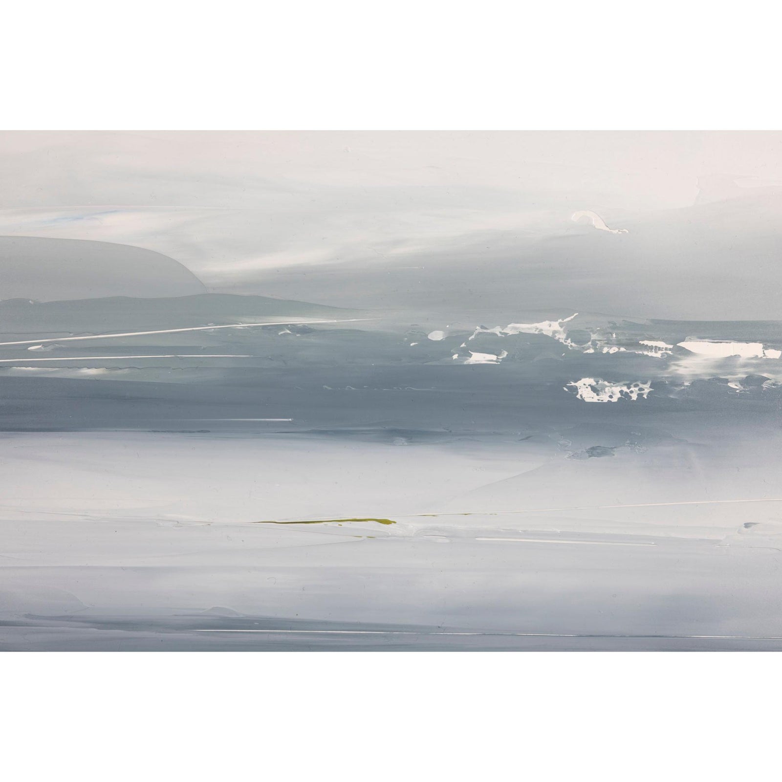 Close up detail of 'Towards Baby Bay, Polzeath' oil original painting by Georgia Hart, available at Padstow Gallery, Cornwall