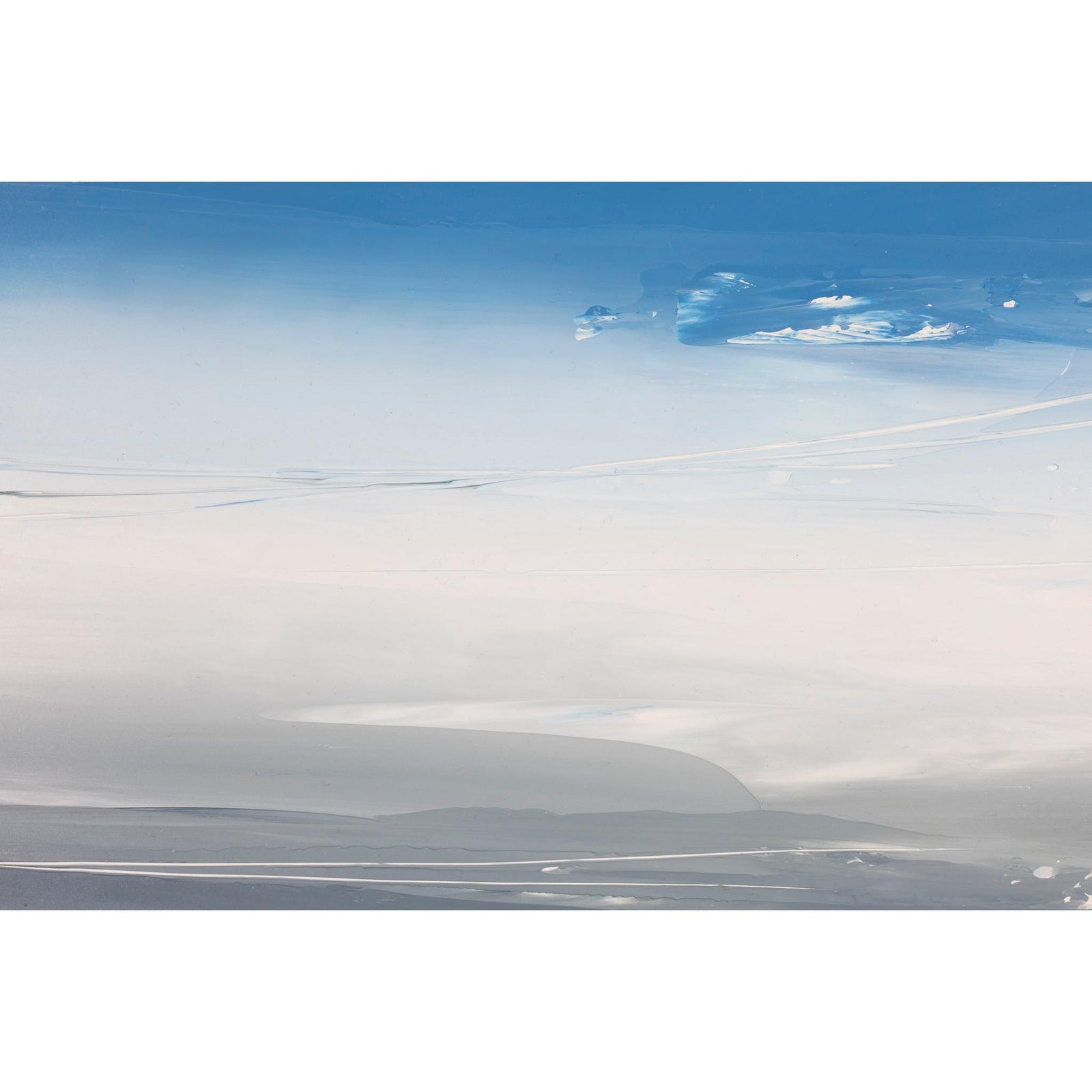 Close up detail of 'Towards Baby Bay, Polzeath' oil original painting by Georgia Hart, available at Padstow Gallery, Cornwall