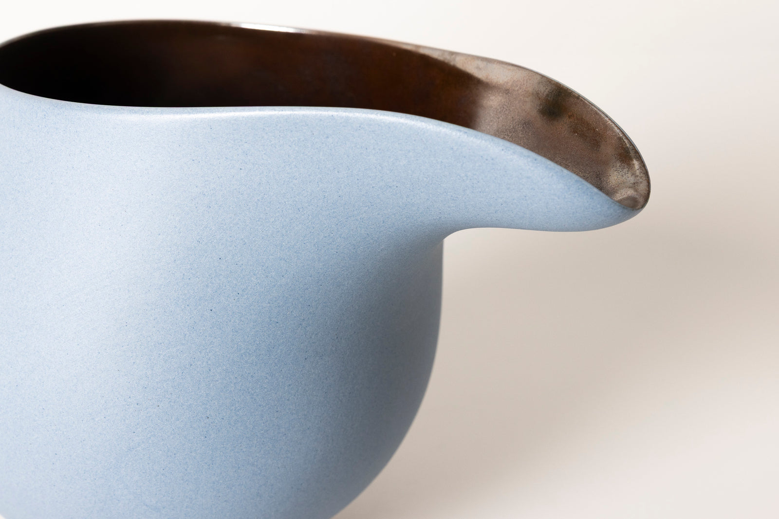 Large Cornflower flow jug by Kate Schuricht ceramics, available at Padstow Gallery Cornwall