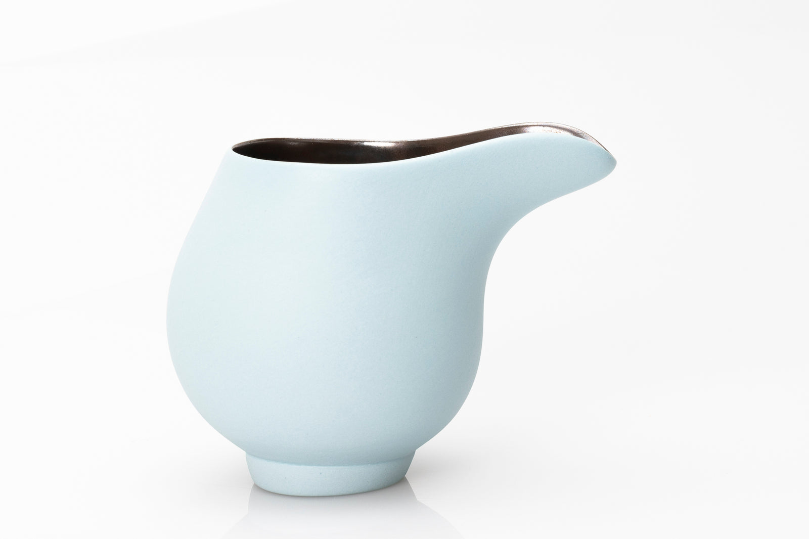 Ocean Blue flow jug by Kate Schuricht ceramics, available at Padstow Gallery Cornwall