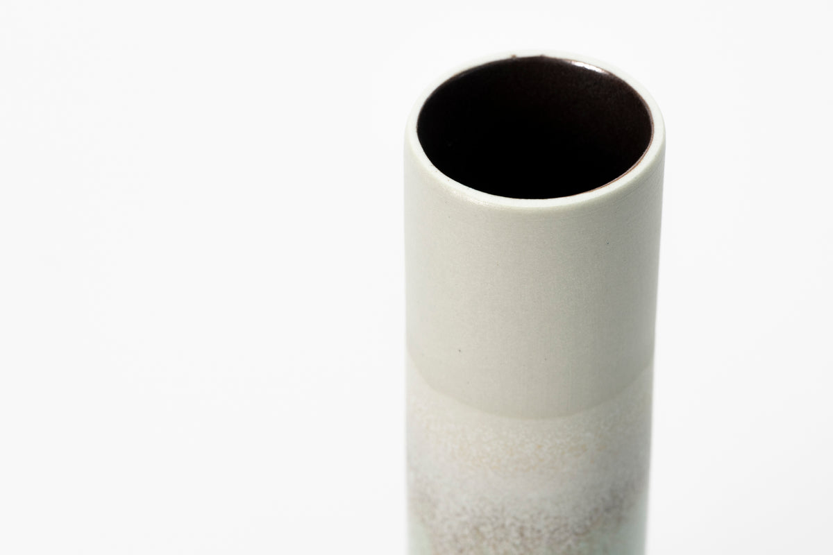 Small Stoneware Vase by Kate Schuricht ceramics, available at Padstow Gallery Cornwall
