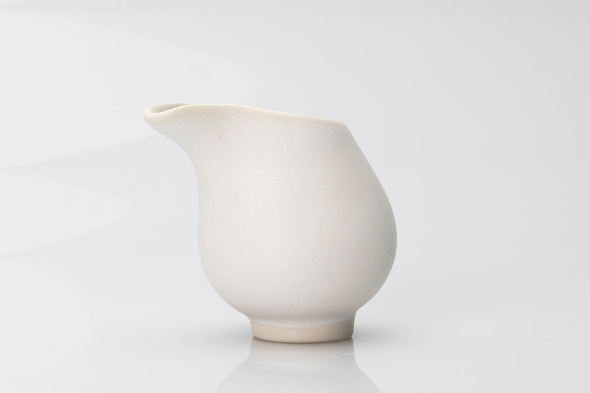 Small stoneware flow jug by Kate Schuricht ceramics, available at Padstow Gallery Cornwall