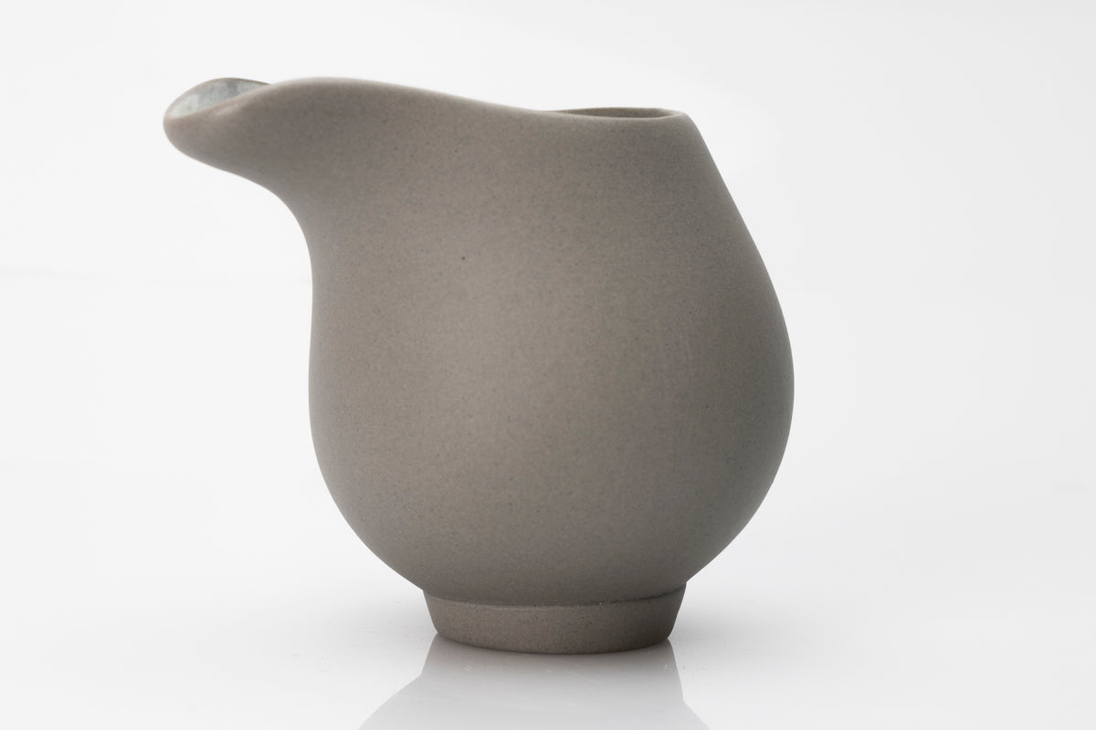Small stoneware flow jug by Kate Schuricht ceramics, available at Padstow Gallery Cornwall