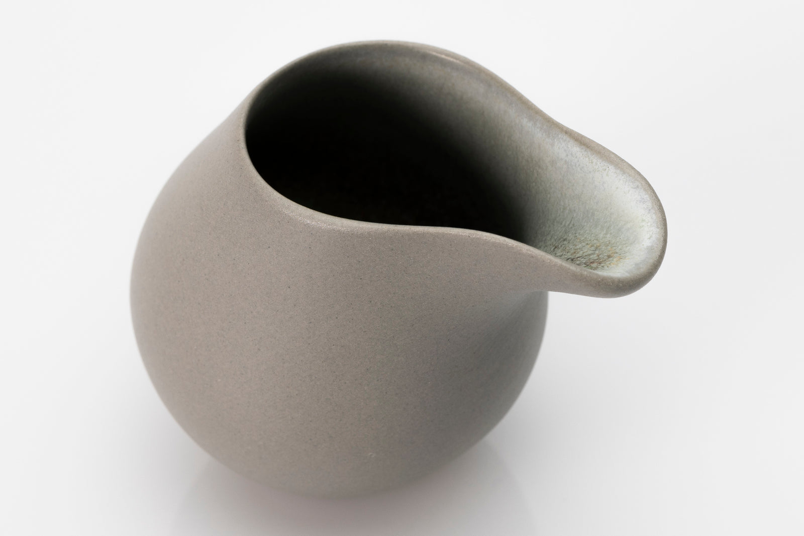 Small stoneware flow jug by Kate Schuricht ceramics, available at Padstow Gallery Cornwall