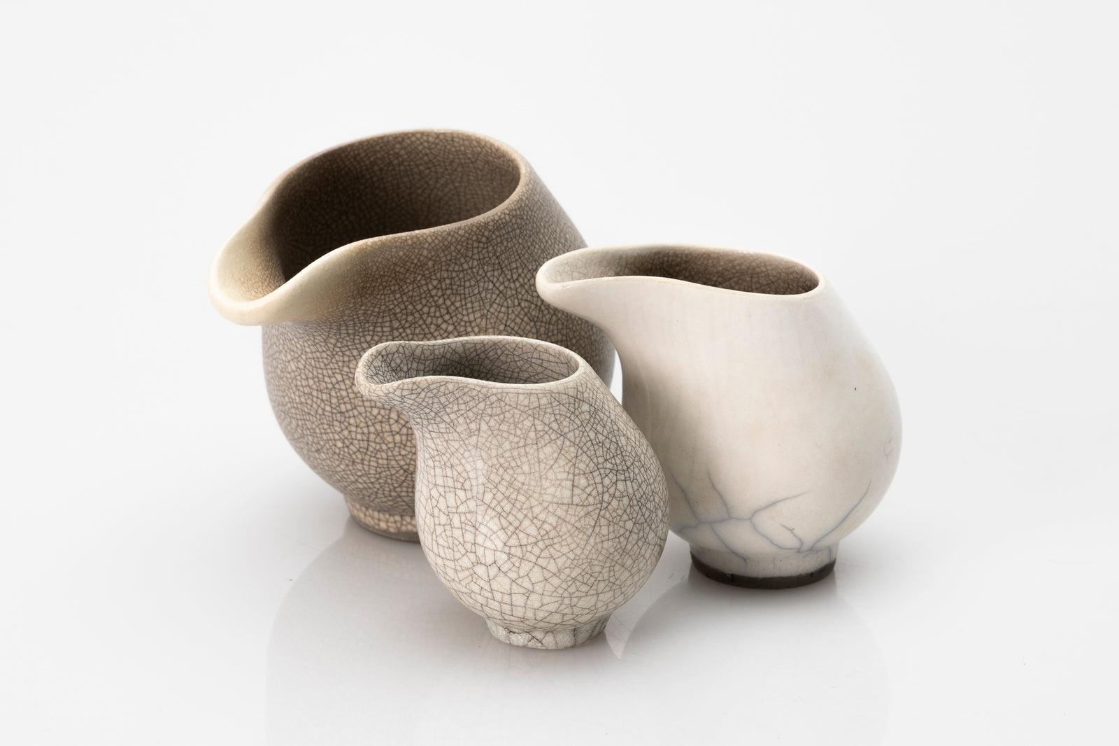 Raku flow jug by Kate Schuricht ceramics, available at Padstow Gallery Cornwall