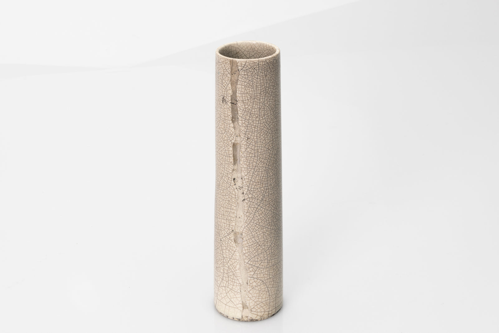 Raku vessel by Kate Schuricht ceramics, available at Padstow Gallery Cornwall