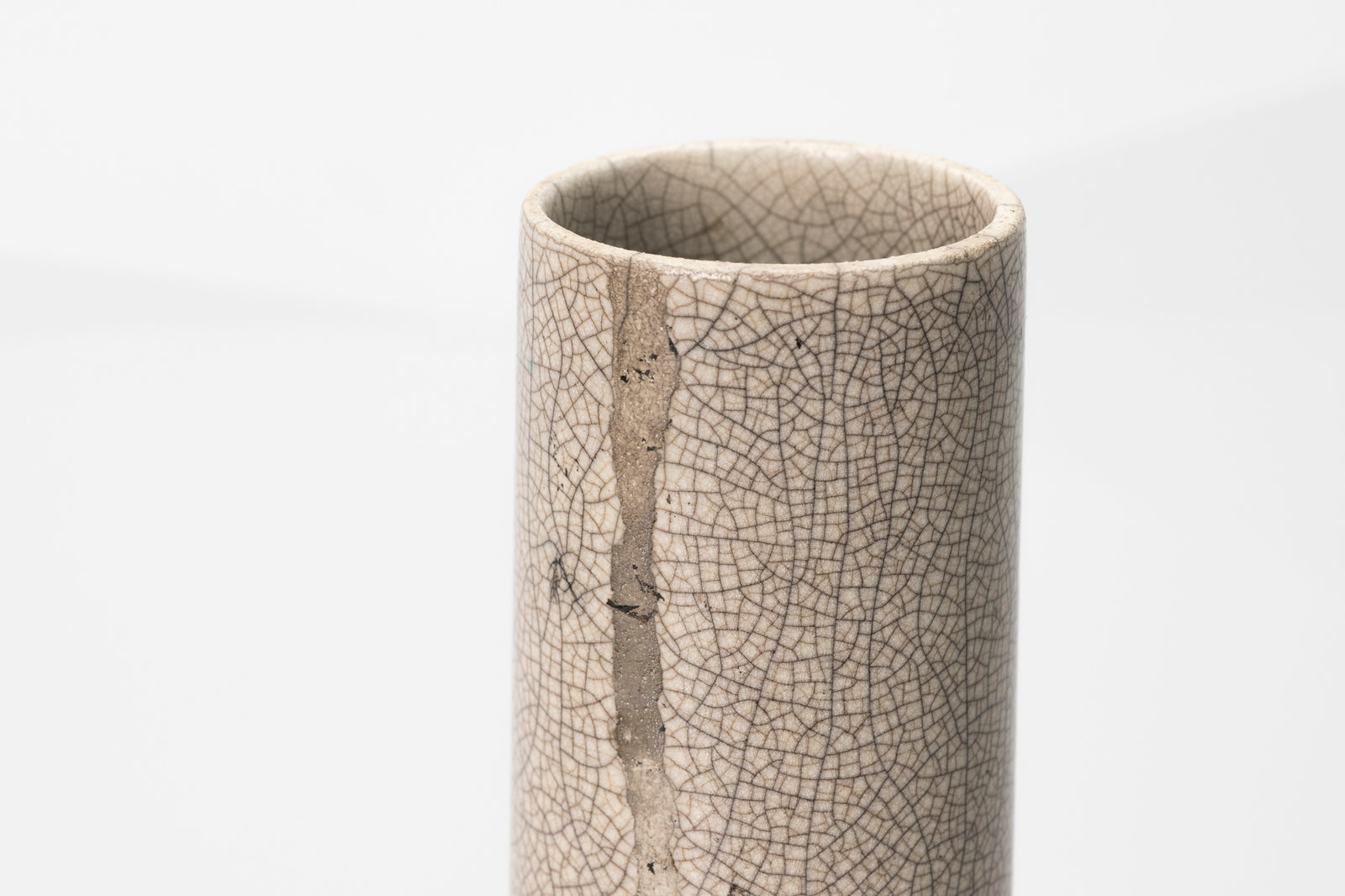 Raku vessel by Kate Schuricht ceramics, available at Padstow Gallery Cornwall