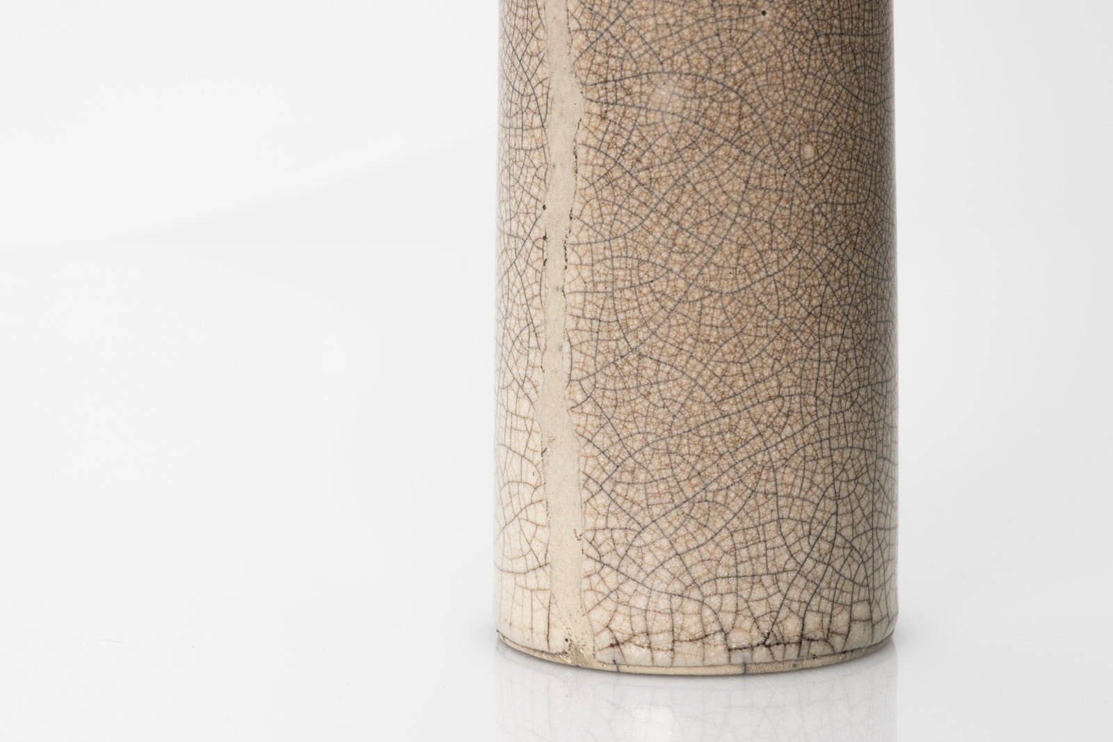 Raku vessel by Kate Schuricht ceramics, available at Padstow Gallery Cornwall