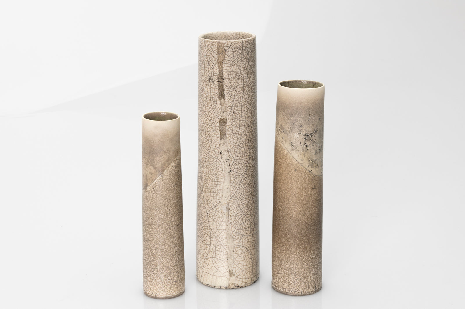 Raku vessel by Kate Schuricht ceramics, available at Padstow Gallery Cornwall