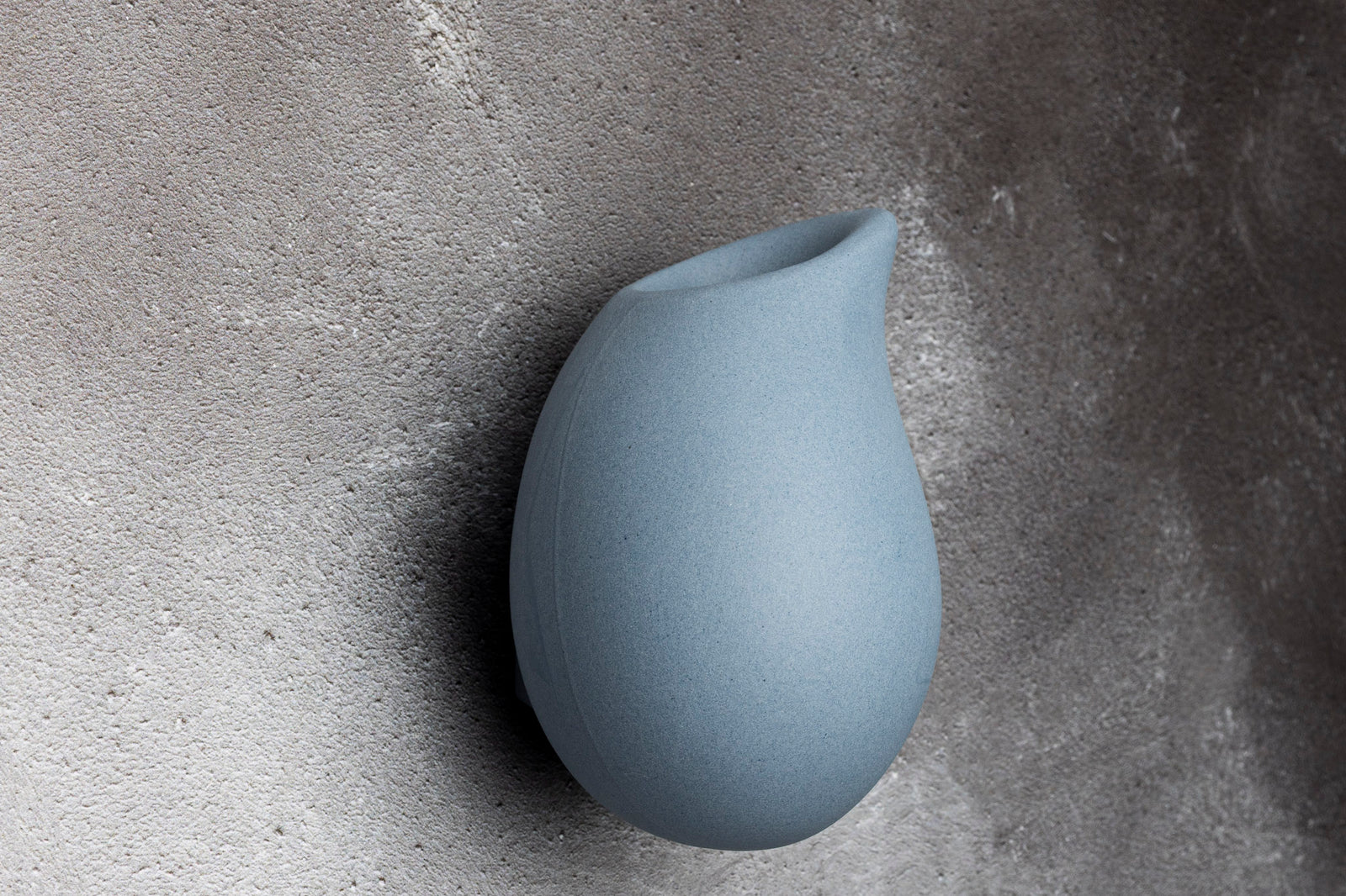 Droplet Wall Vase by Kate Schuricht ceramics, available at Padstow Gallery Cornwall