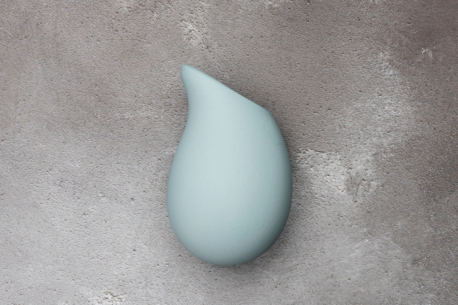 Droplet Wall Vase by Kate Schuricht ceramics, available at Padstow Gallery Cornwall