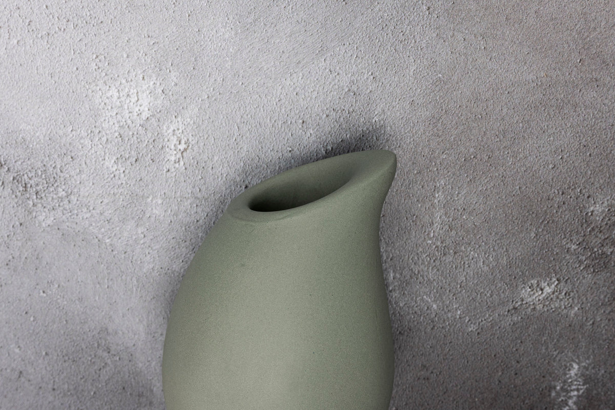 Droplet Wall Vase by Kate Schuricht ceramics, available at Padstow Gallery Cornwall
