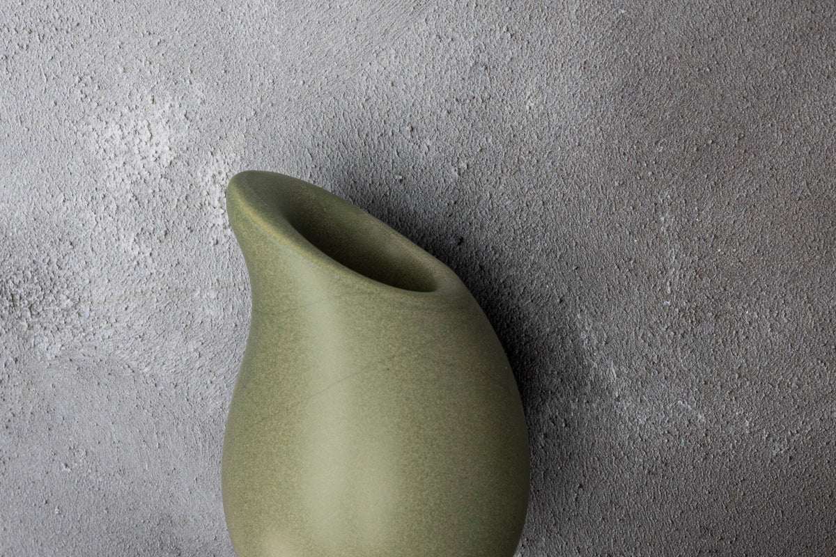 Droplet Wall Vase by Kate Schuricht ceramics, available at Padstow Gallery Cornwall