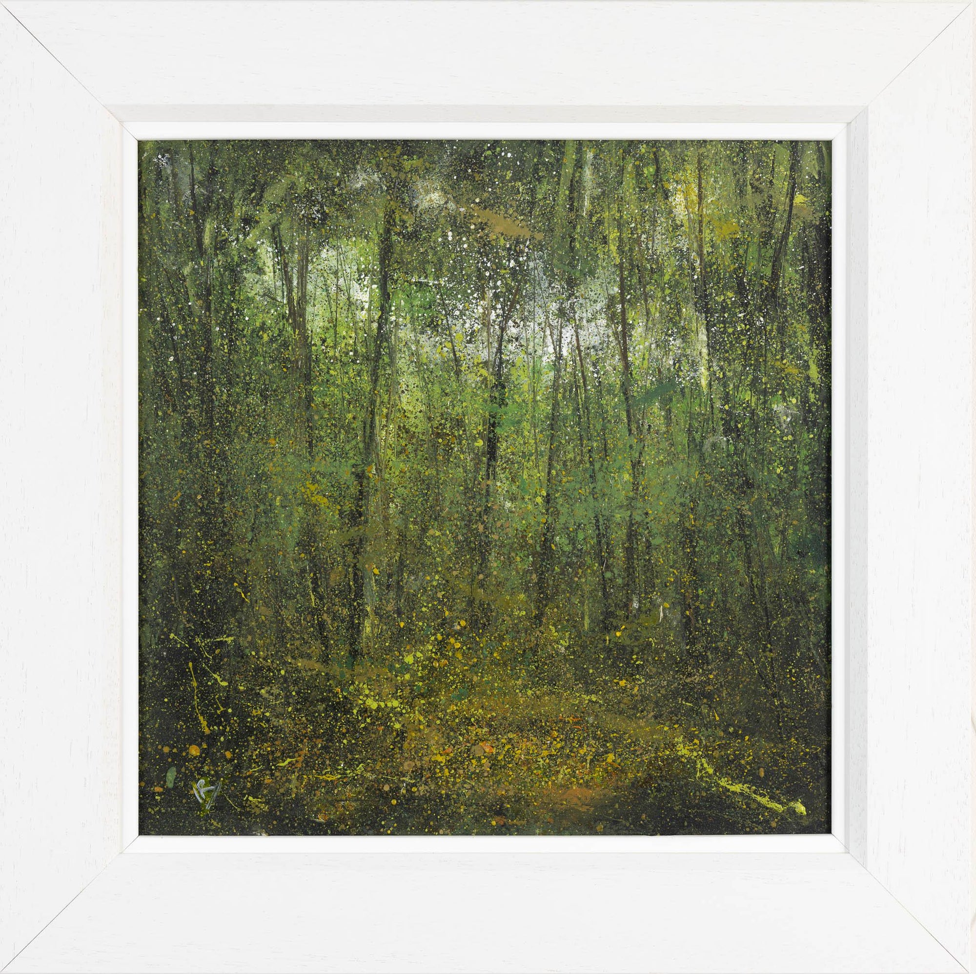 'Woodland Walk' oil, original by Ian Rawnsley, available at Padstow Gallery, Cornwall