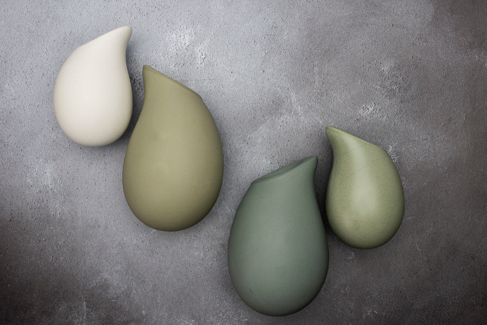 Droplet Wall Vase by Kate Schuricht ceramics, available at Padstow Gallery Cornwall