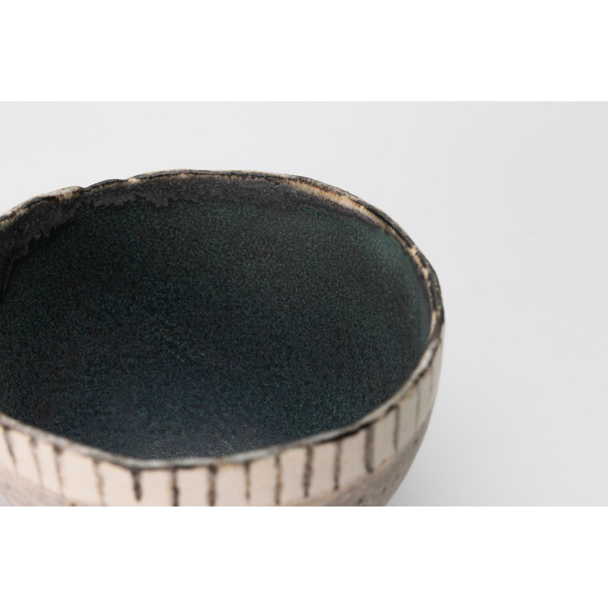 JS12 Pinched Bowl III by Jane Silk ceramics available at Padstow Gallery, Cornwall