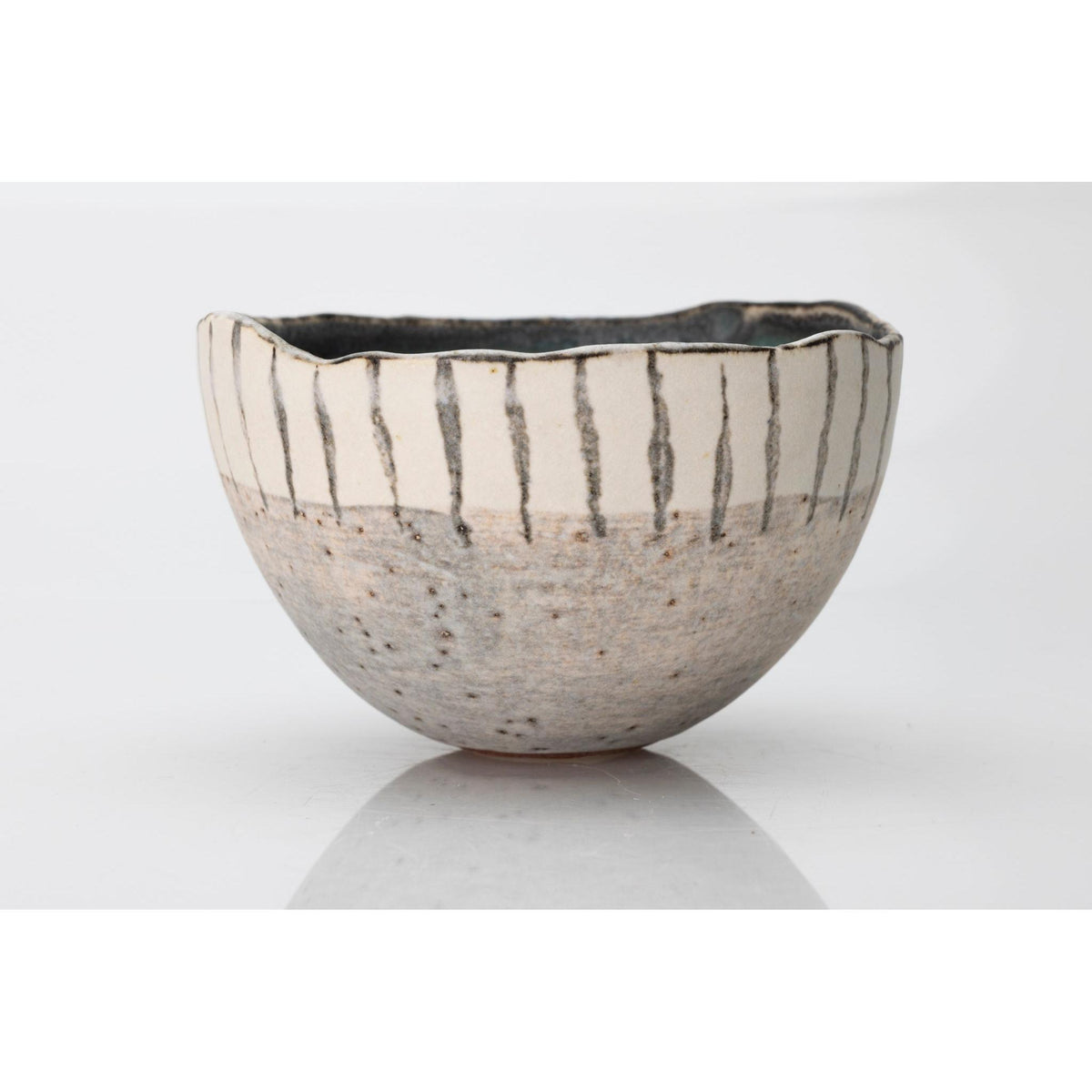 JS11 Pinched Bowl II by Jane Silk ceramics available at Padstow Gallery, Cornwall