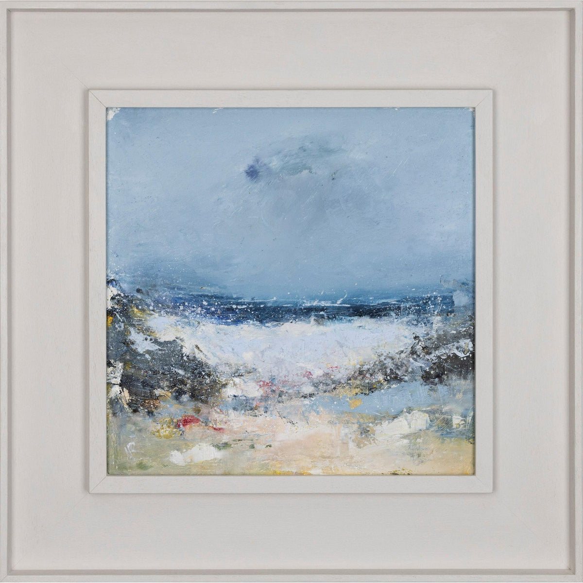 Its a white out by Ian Rawnsley available at Padstow Gallery, Cornwall