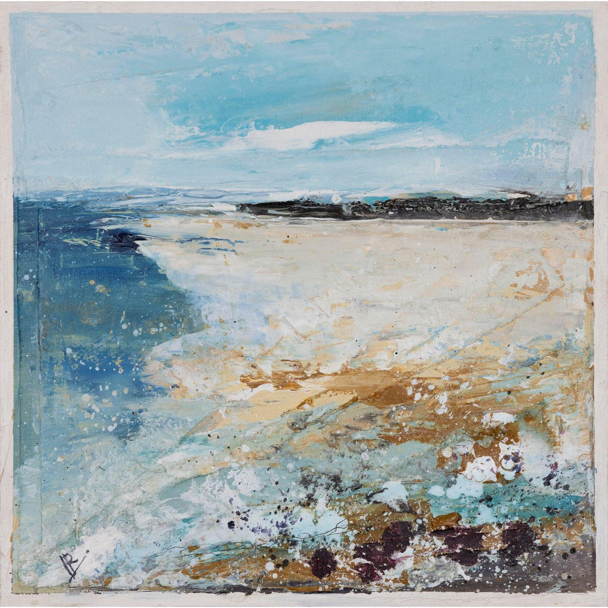 Hawkers Cove by Ian Rawnsley available at Padstow Gallery, Cornwall