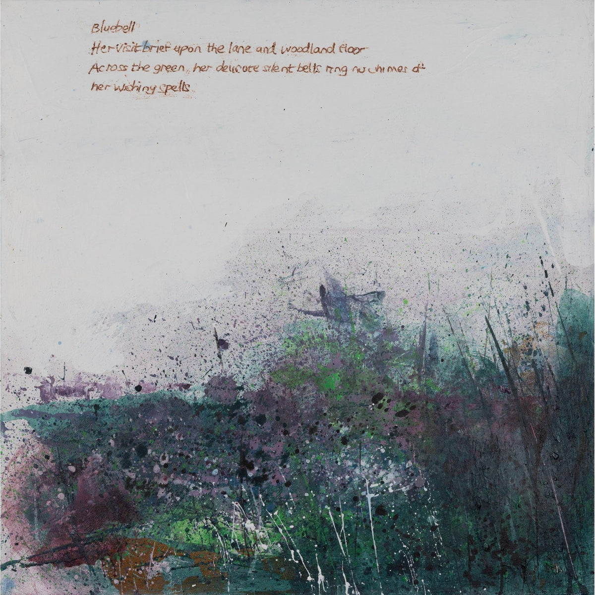 Bluebell by Ian Rawnsley available at Padstow Gallery, Cornwall