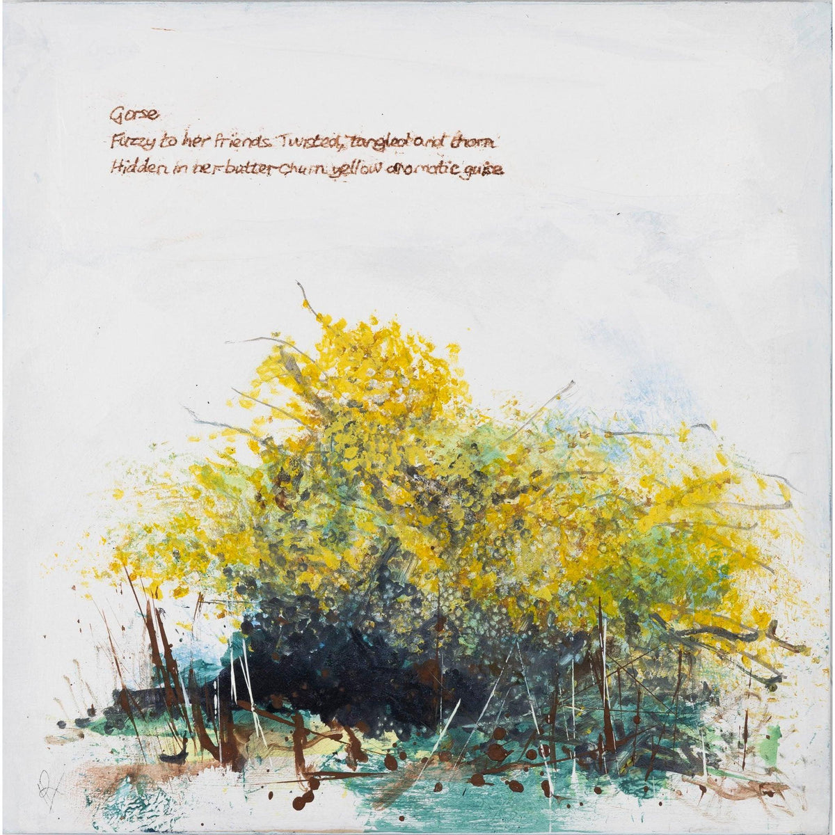 Gorse by Ian Rawnsley available at Padstow Gallery, Cornwall