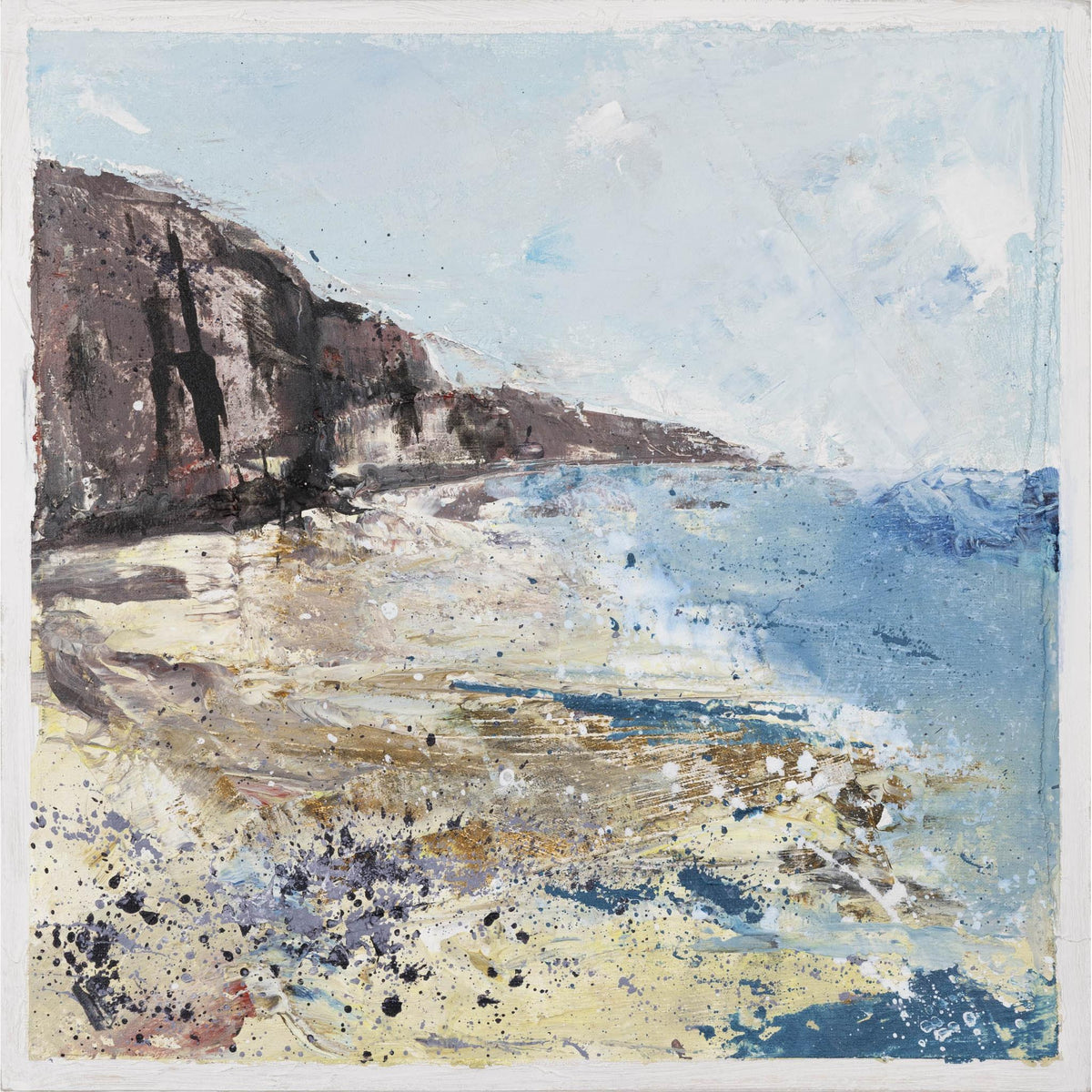 Porthcurno by Ian Rawnsley available at Padstow Gallery, Cornwall