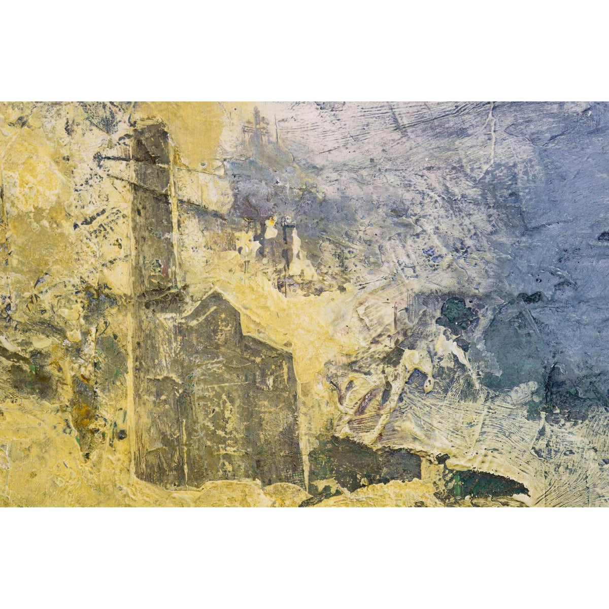 Close up of Wheal Coates by Ian Rawnsley available at Padstow Gallery, Cornwall