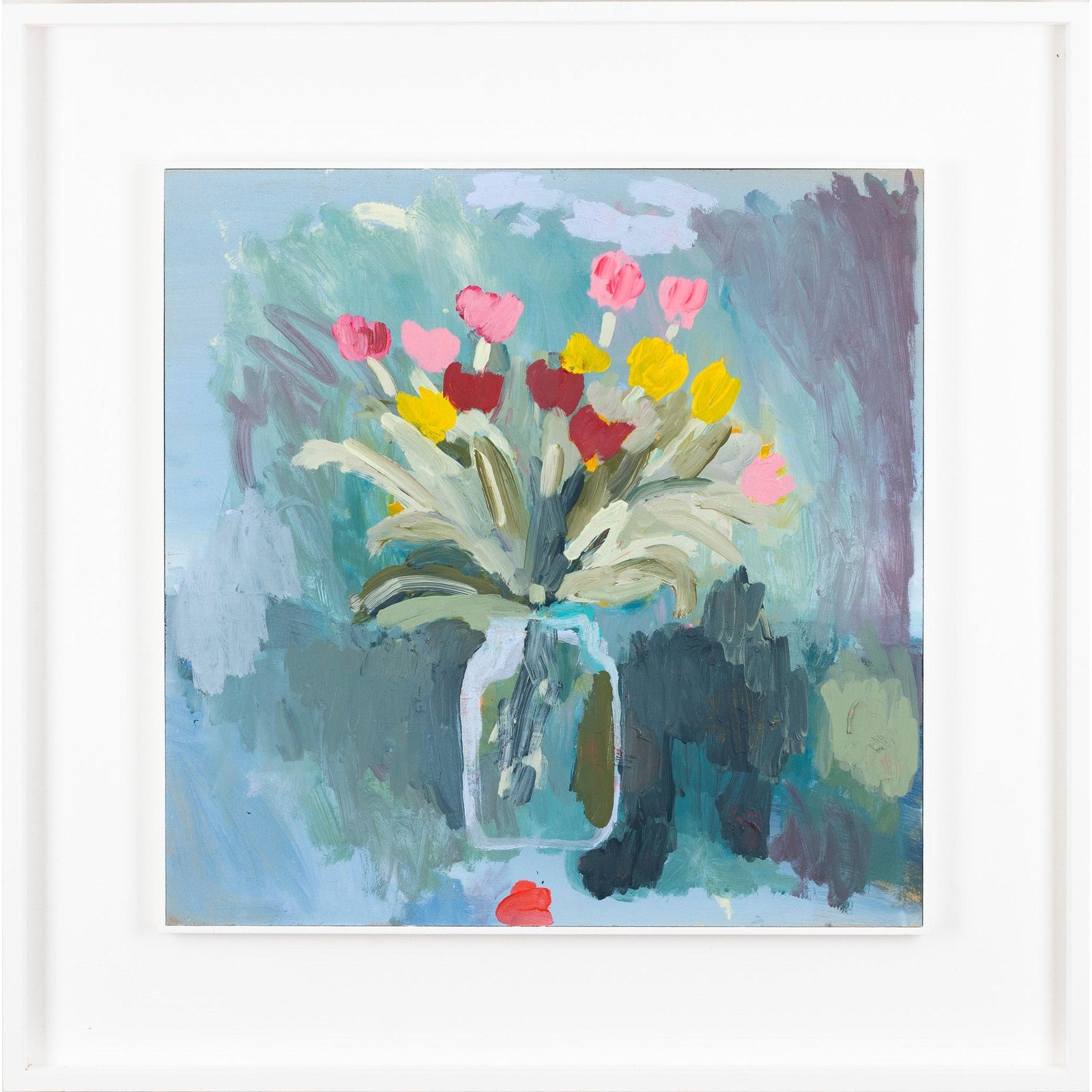 Embrace, mixed media original painting by Alex Yarlett, available at Padstow Gallery, Cornwall