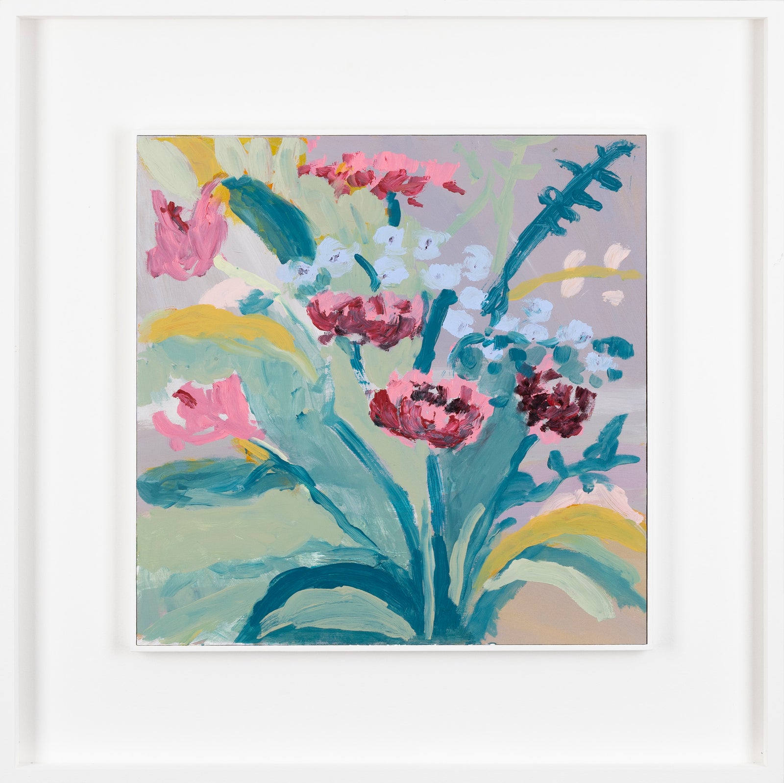 Pause 2, mixed media original painting by Alex Yarlett, available at Padstow Gallery, Cornwall