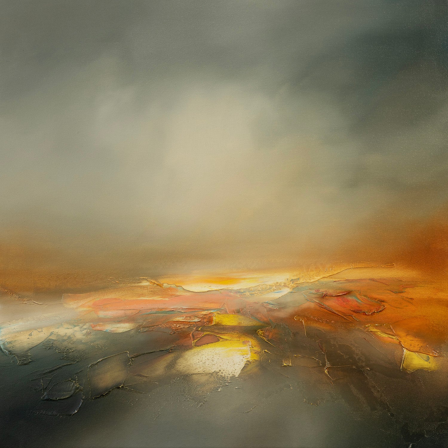 'Distant Days' oil on canvas original by Paul Bennett, available at Padstow Gallery, Cornwall