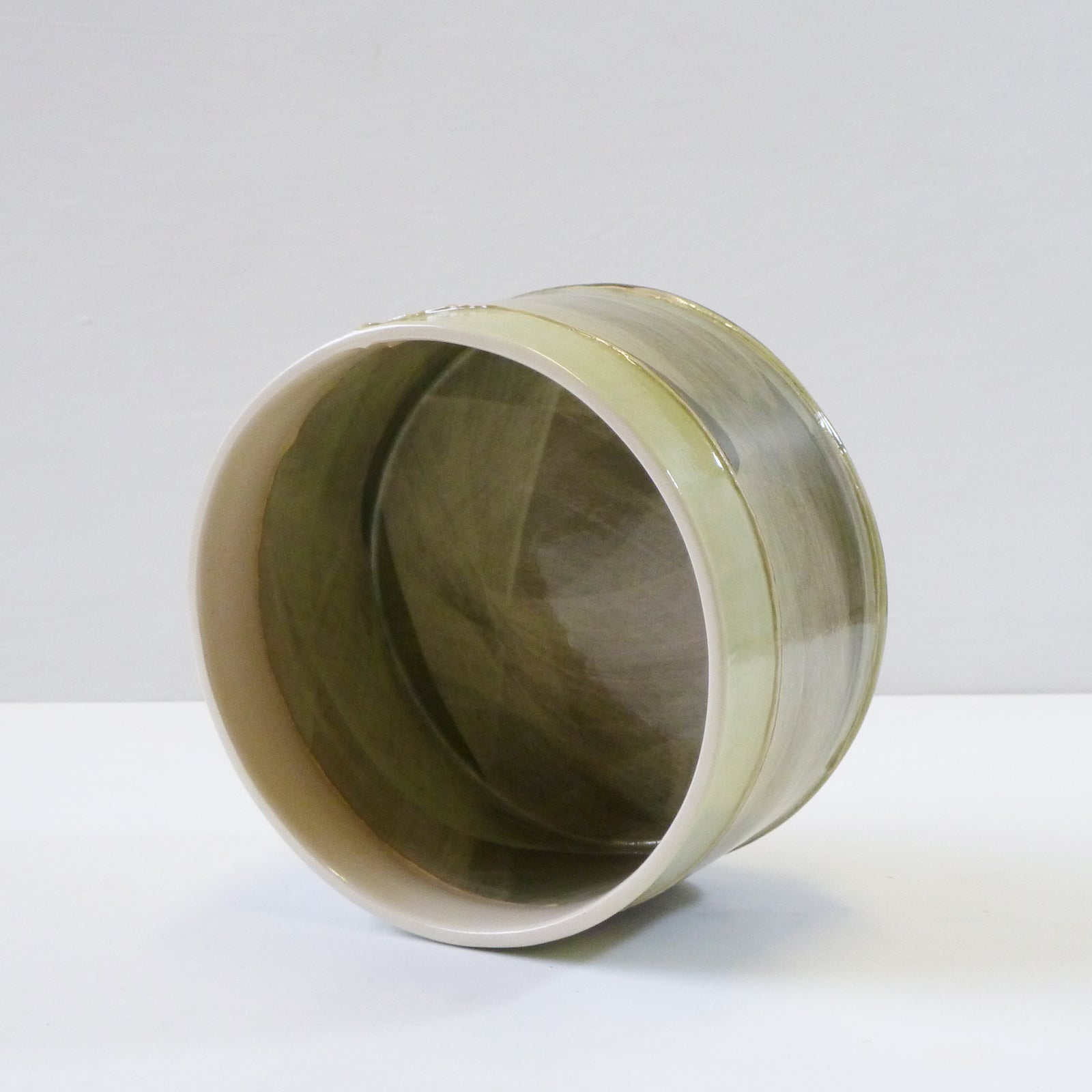 Short Bowl (SV37), handbuilt ceramic created by Emily-Kriste Wilcox, available from Padstow Gallery, Cornwall