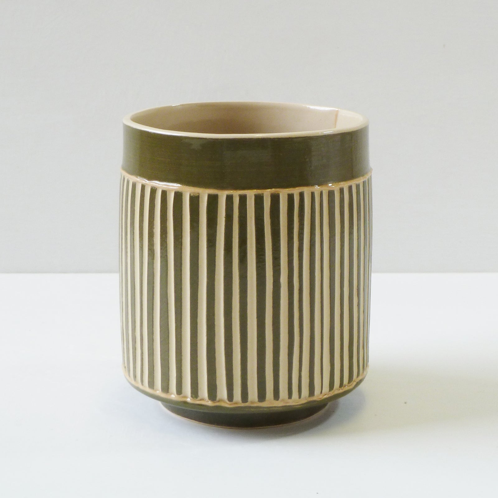 Small Vessel (Sg.SV61), handbuilt ceramic created by Emily-Kriste Wilcox, available from Padstow Gallery, Cornwall