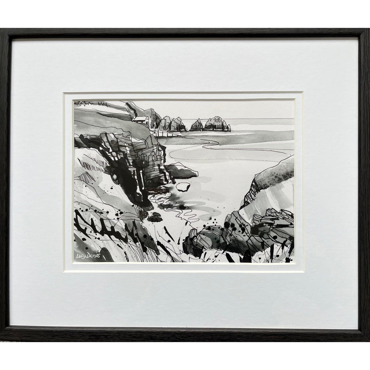 Mother Ivey's Bay by Lucy Davies available at Padstow Gallery, Cornwall