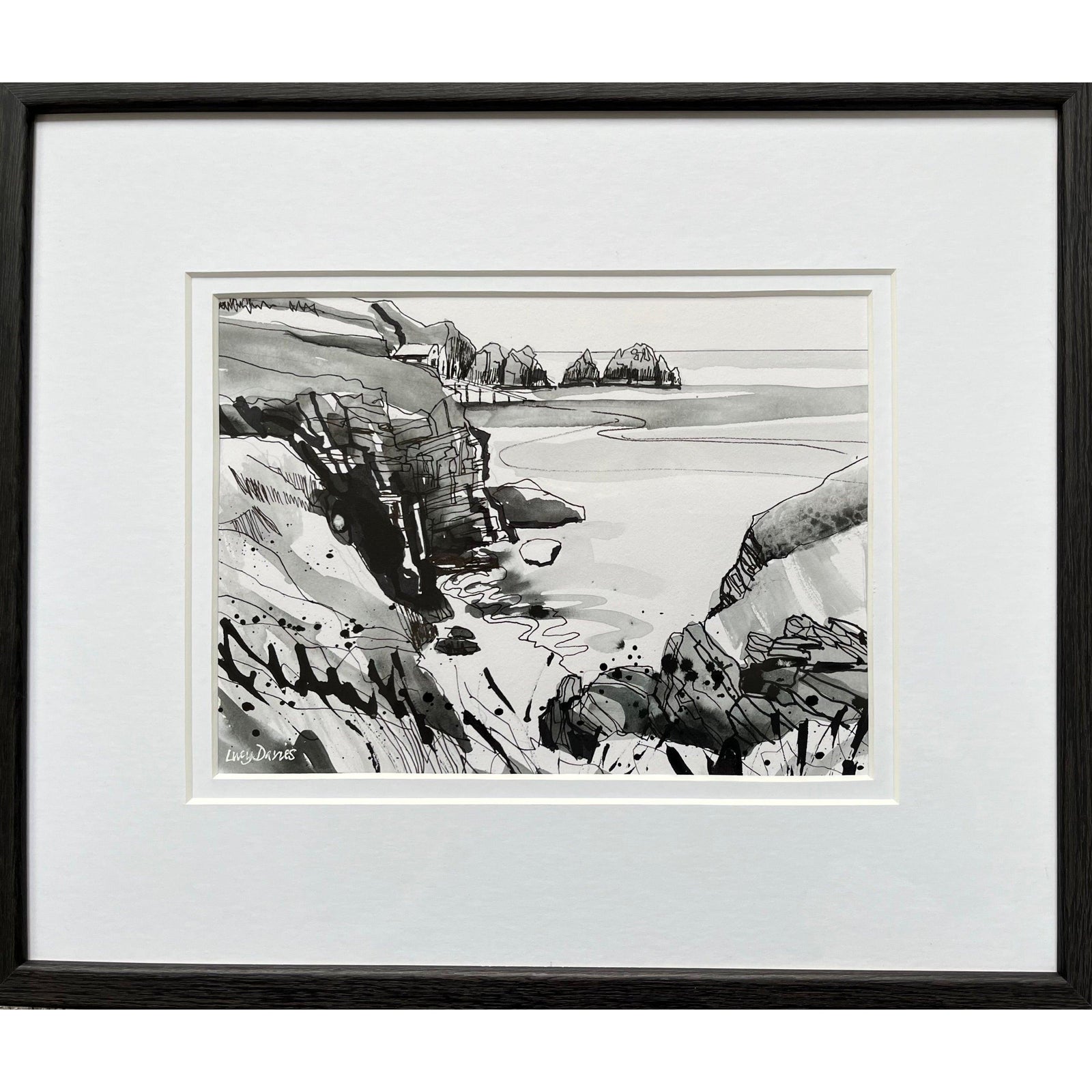 Mother Ivey's Bay by Lucy Davies available at Padstow Gallery, Cornwall
