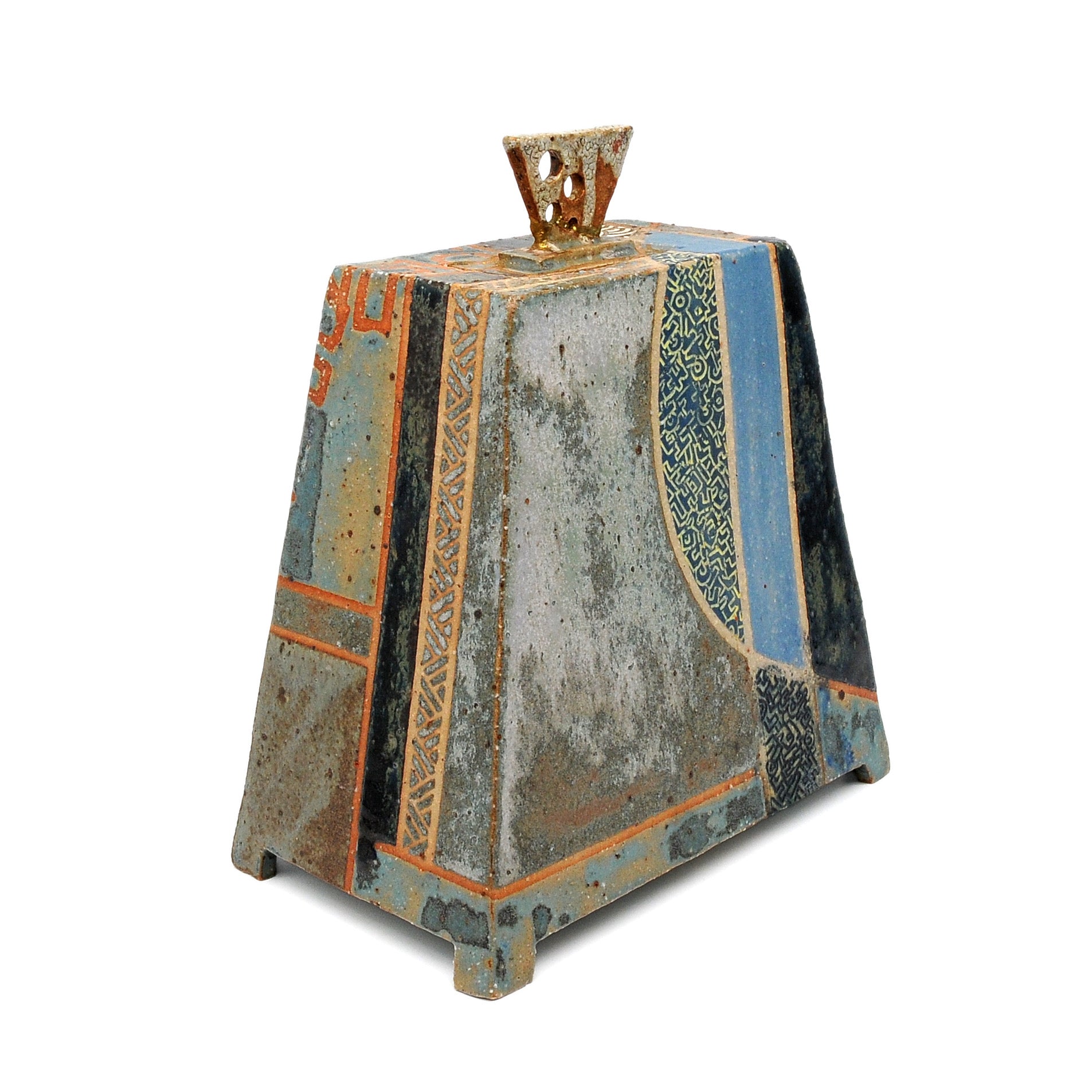 MK39 Pyramid Box with Kintsugi