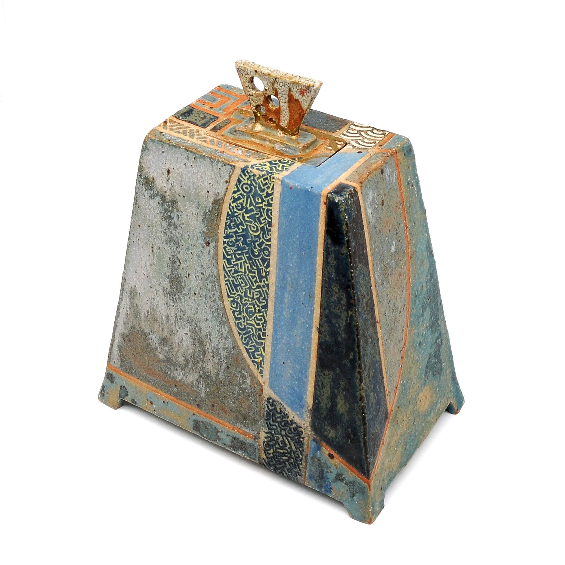 MK39 Pyramid Box with Kintsugi