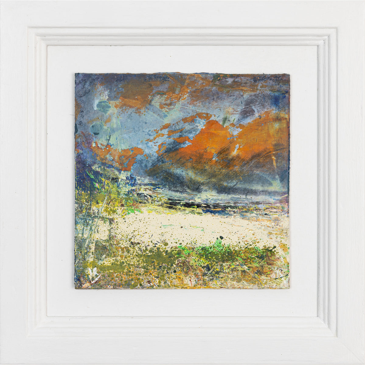 Red Skies by Ian Rawnsley available at Padstow Gallery, Cornwall