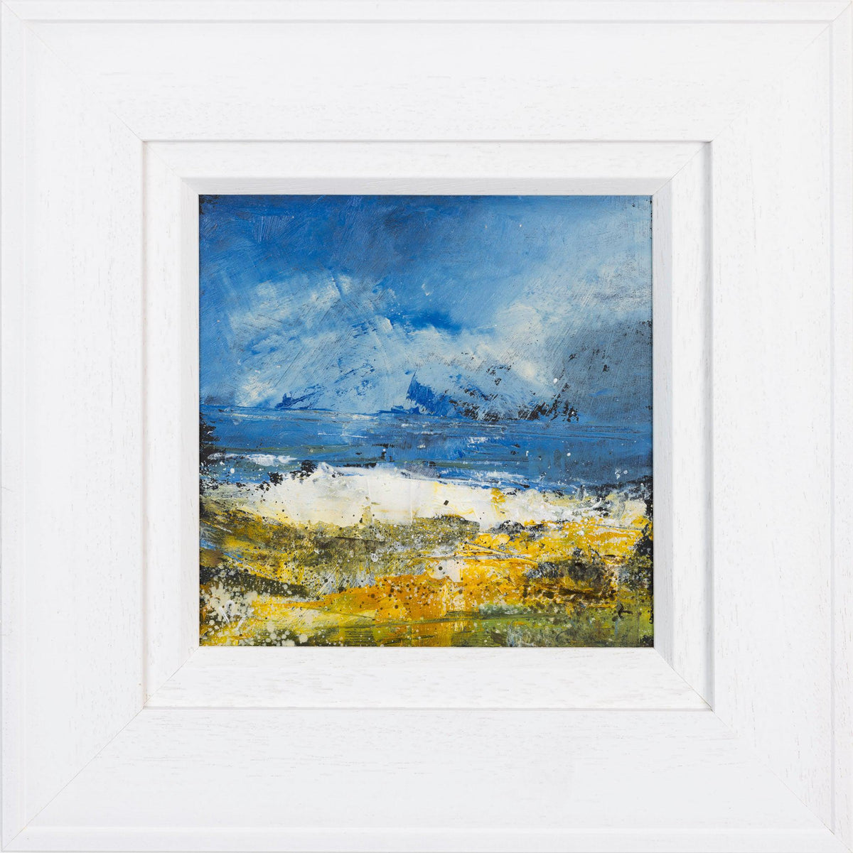 Storm Weather Approaching an  oil original by Ian Rawnsley, available at Padstow Gallery, Cornwall