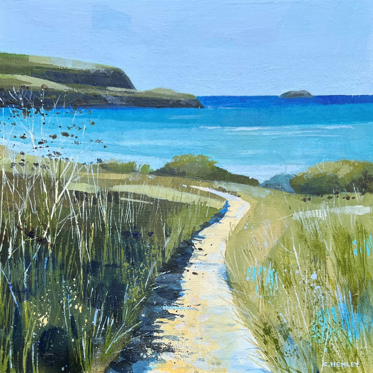 To Stepper Point by Claire Henley available at Padstow Gallery, Cornwall