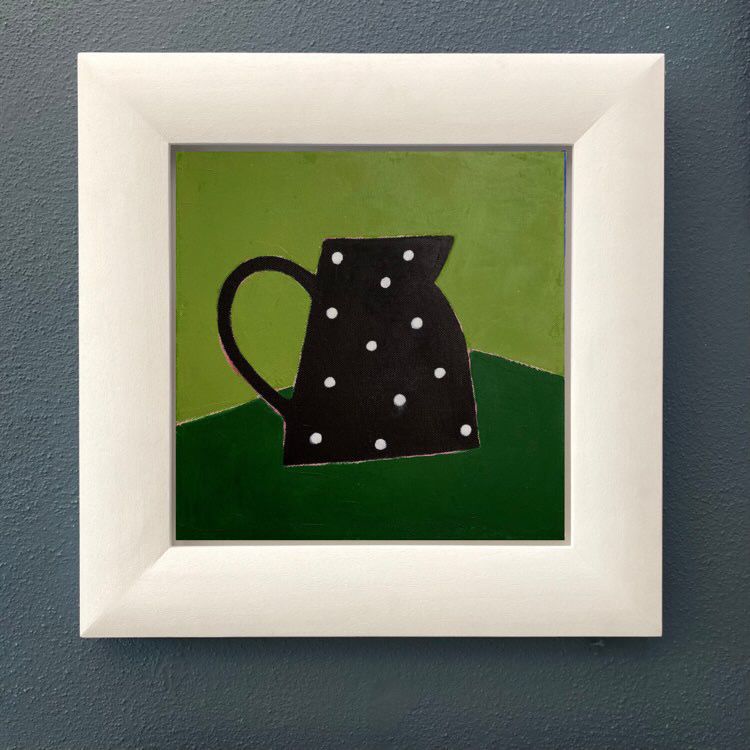 Spotty Black Jug