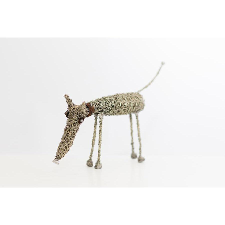 Standing dog by Sarah Jane Brown, available at Padstow Gallery, Cornwall
