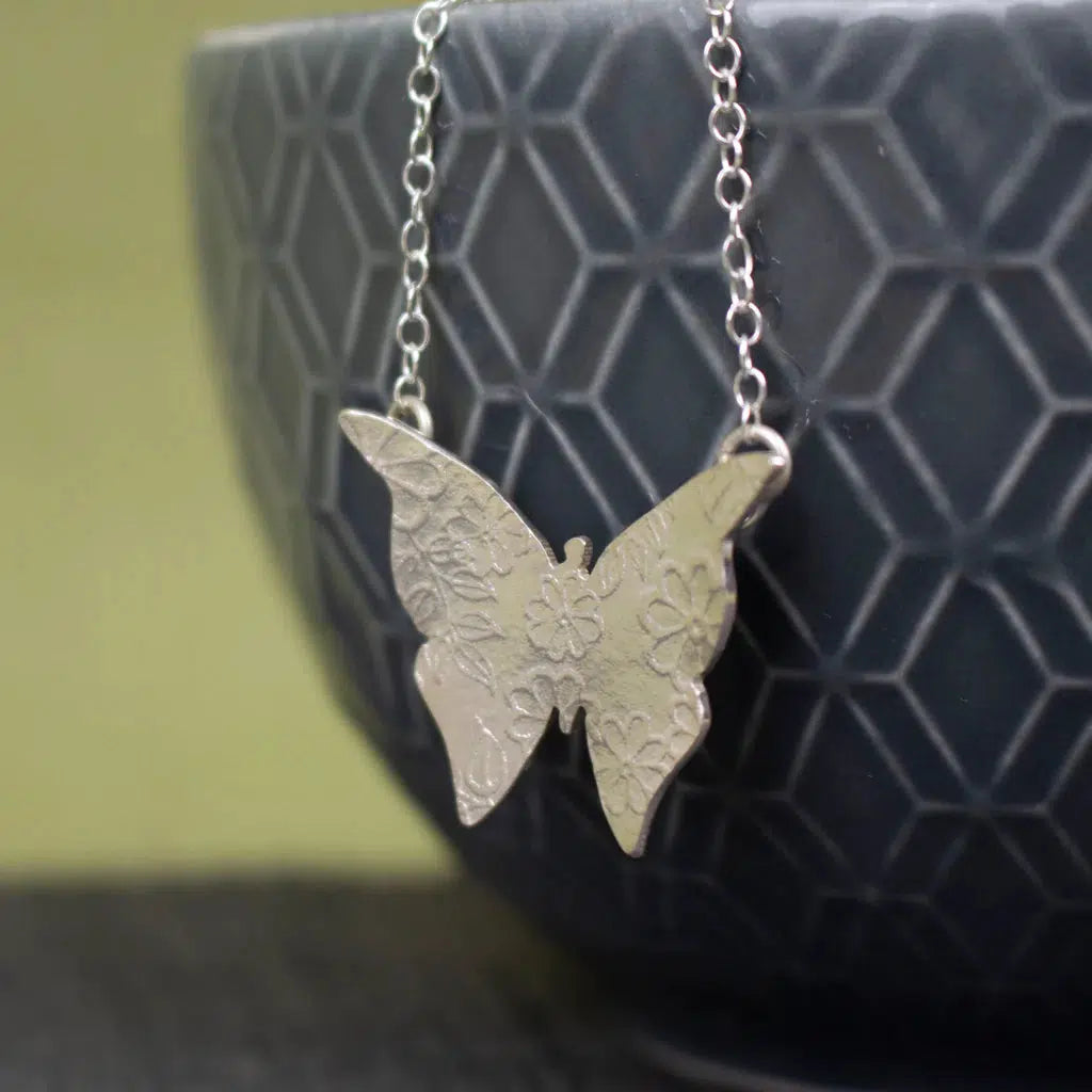Small 2025 butterfly pendant